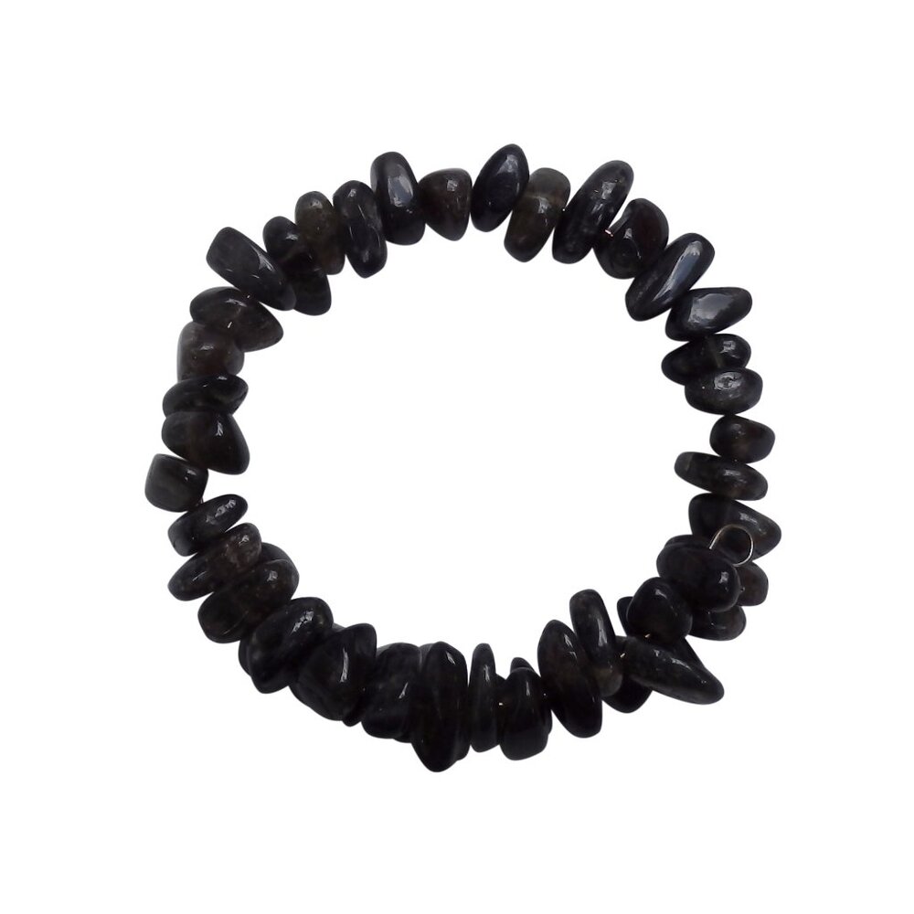 Black Moonstone Chip Bracele 1954